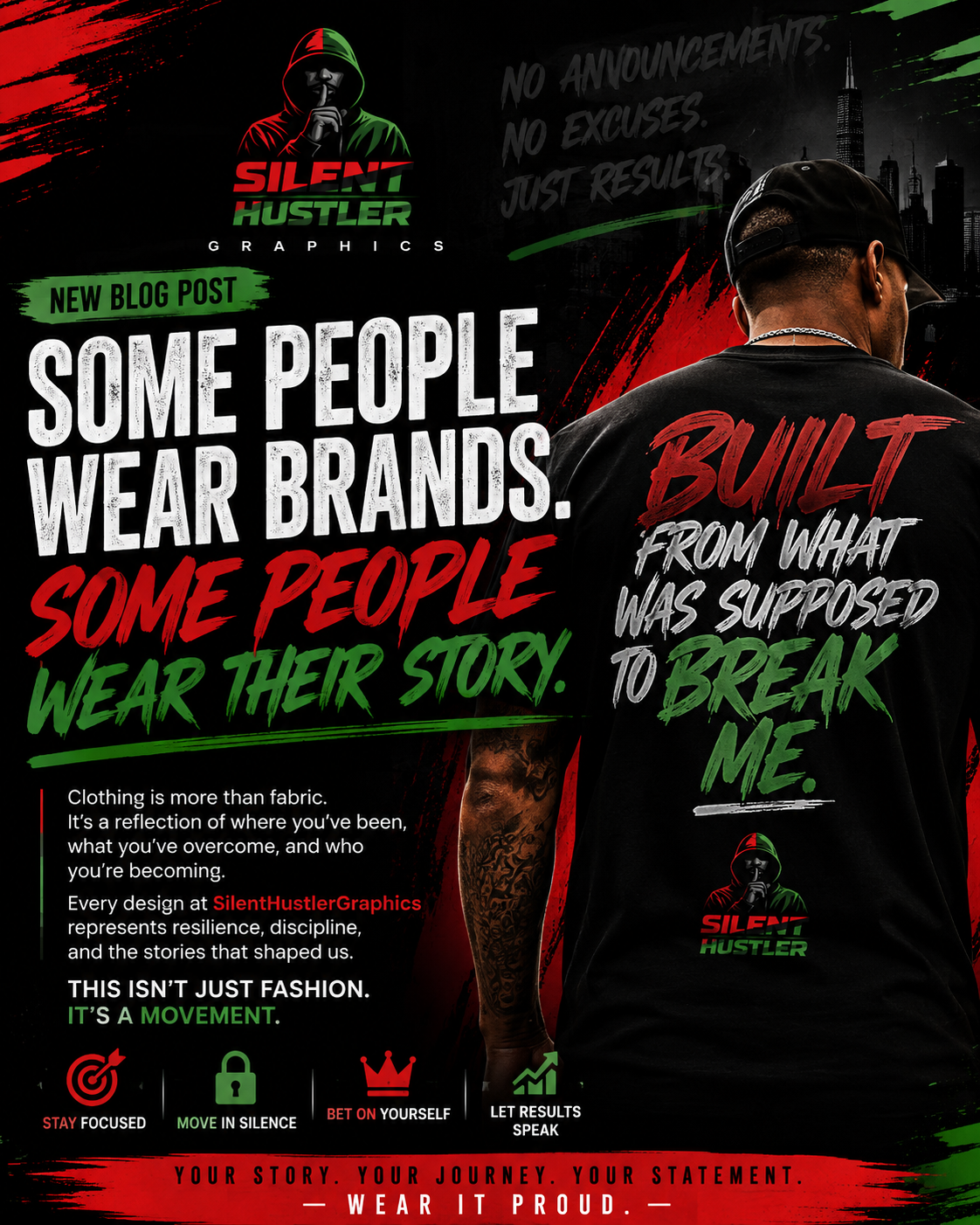 # Some People Wear Brands\. Some People Wear Their Story\.