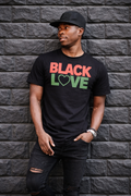 Black Love Hoodie (Unisex) – Bold Culture Statement | Streetwear Essential