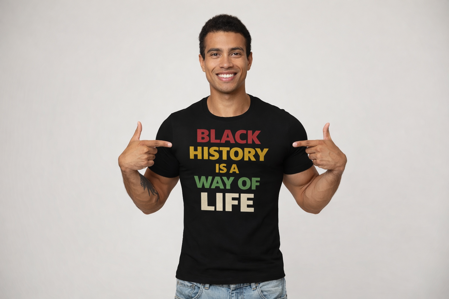 •	Black History Is a Way of Life | Black Tee